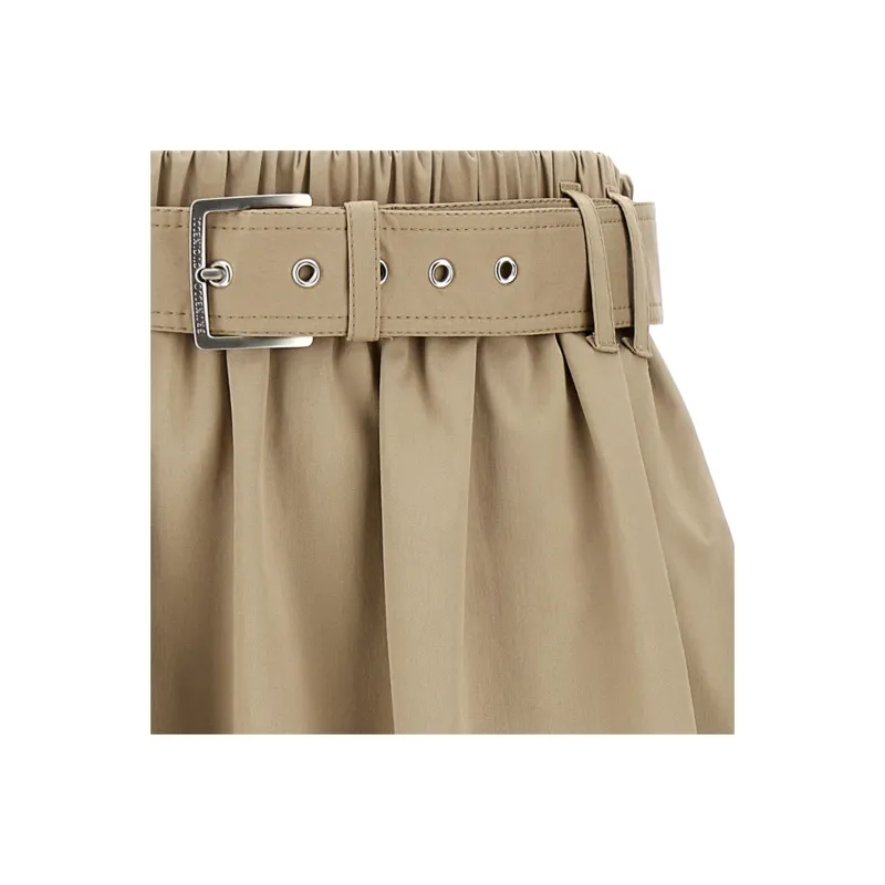 Brunello Cucinelli Belted Midi Skirt-2