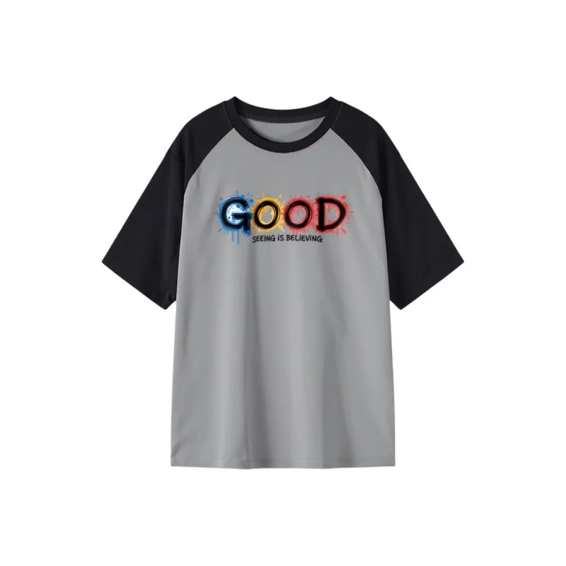 FAIRWHALE Drop Shoulder Sleeve T Shirt Women's-12