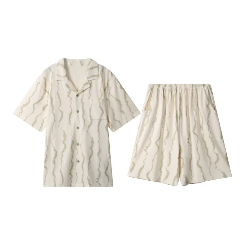 Top Melon Men Pajama Sets-0