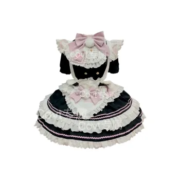 COVT Lolita Dresses Women's Black/White