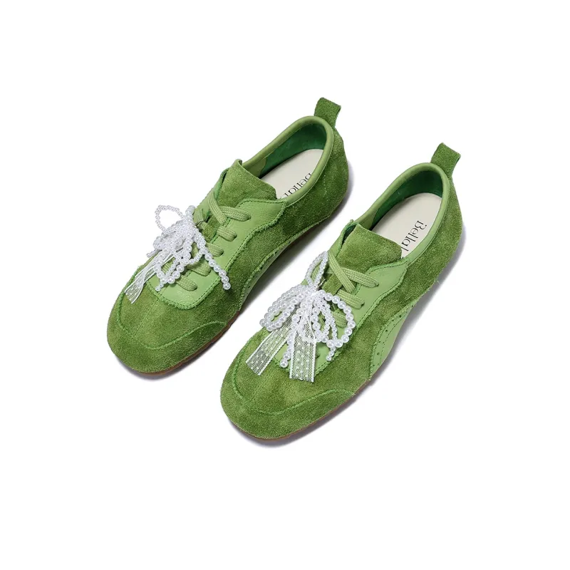 BELLALILY Abrasion Resistant Low Top Casual Shoes Women's-3