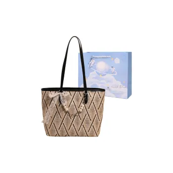 Duoluplo Doron Paul Woven Tote Bag, Shoulder Bag Women's Multicolor