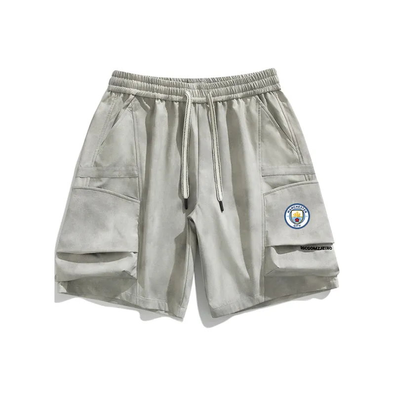 Manchester City F.C. Cargo Shorts Unisex-3