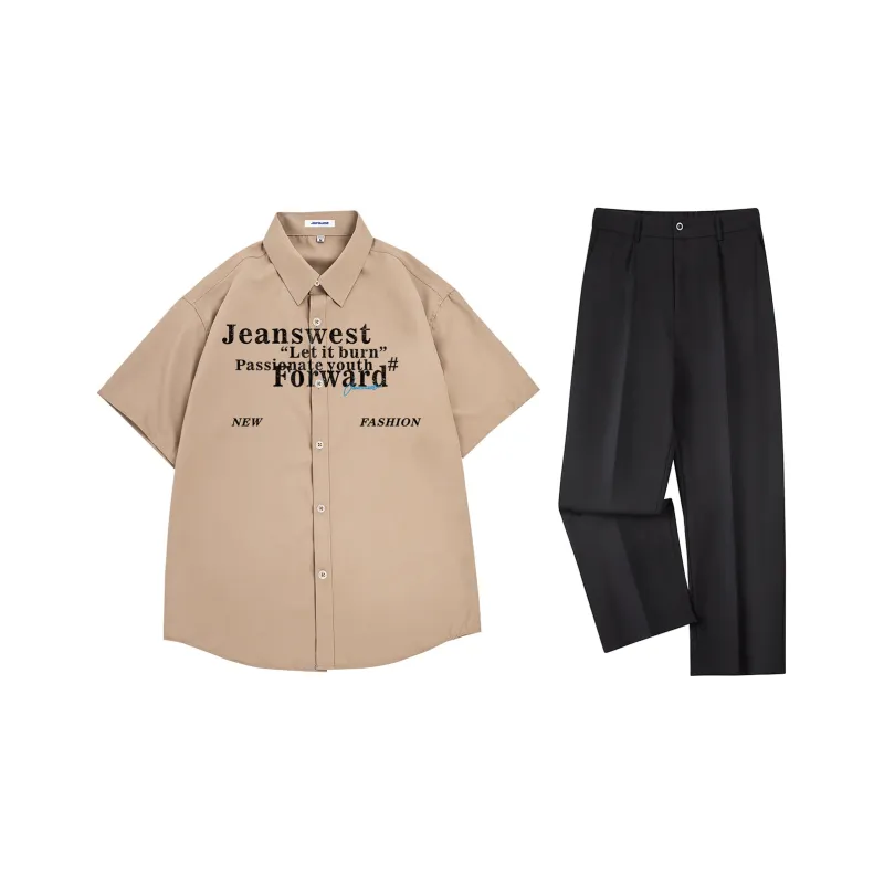 JEANSWEST Shirt Matching Set Unisex-12