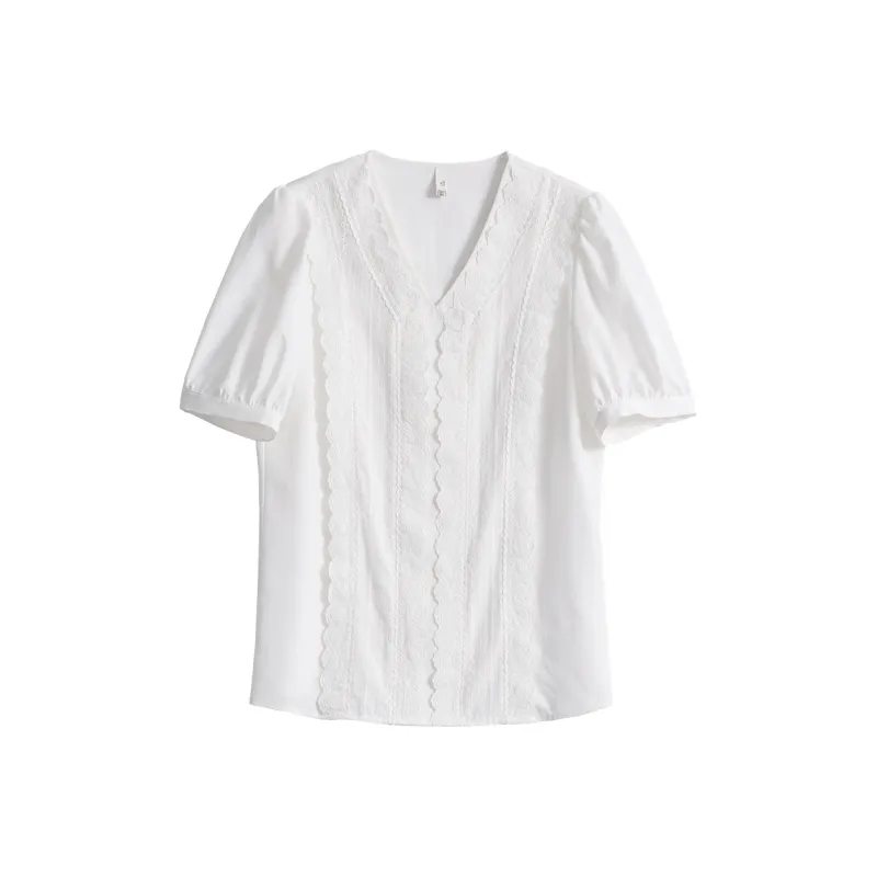 Mambe Shirts Women's White-0