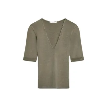 ZARA T Shirts Women's Dark Mink