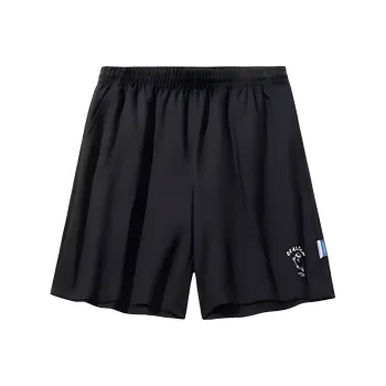 Anta x HAIBAOKANKAN,LIANMINGKUAN Life Collection Sports Shorts Women's Basic Black
