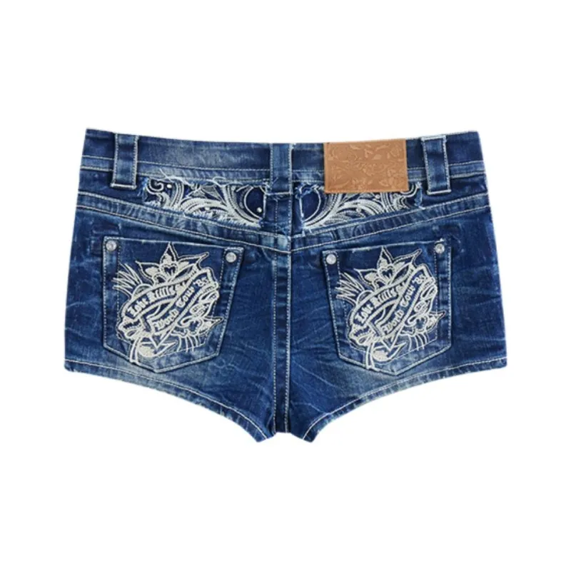 Ed Hardy SS25 Denim Shorts Women's-1