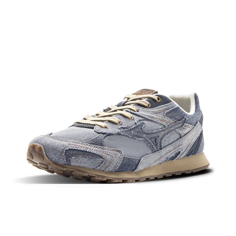 Mizuno LG 60S Low Top Casual Shoes Unisex Denim Blue-1