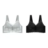 2 Pack (Misty Rain Gray+Elegant Black)