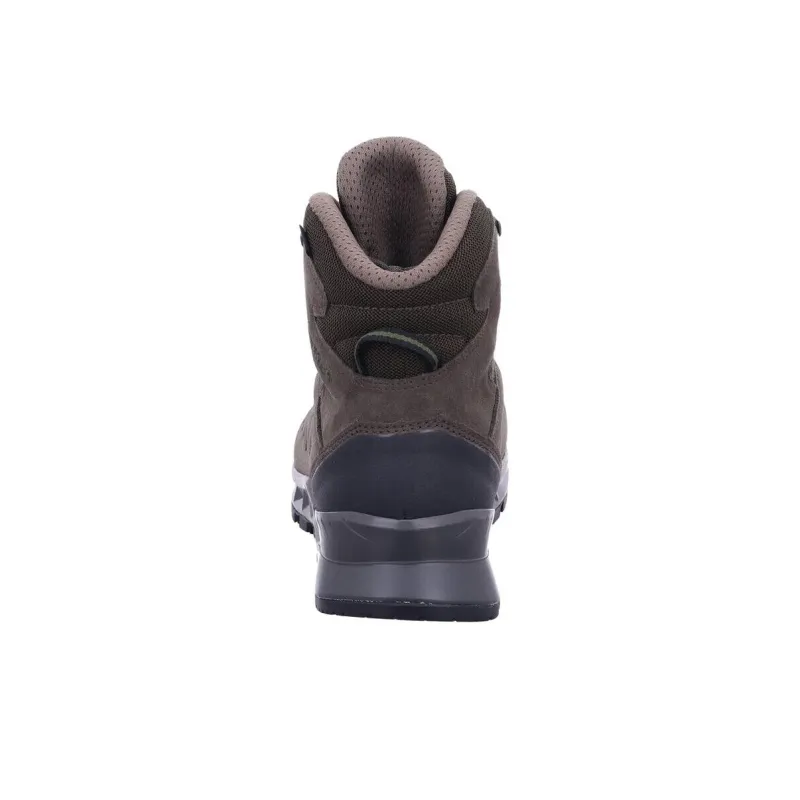 Lowa Explorer Anti Slip Wear Resistant Mid Top Hiking Shoes Men's Umber-3