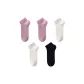 5 Pack[2 Pink 2 Ecru 1 Black]