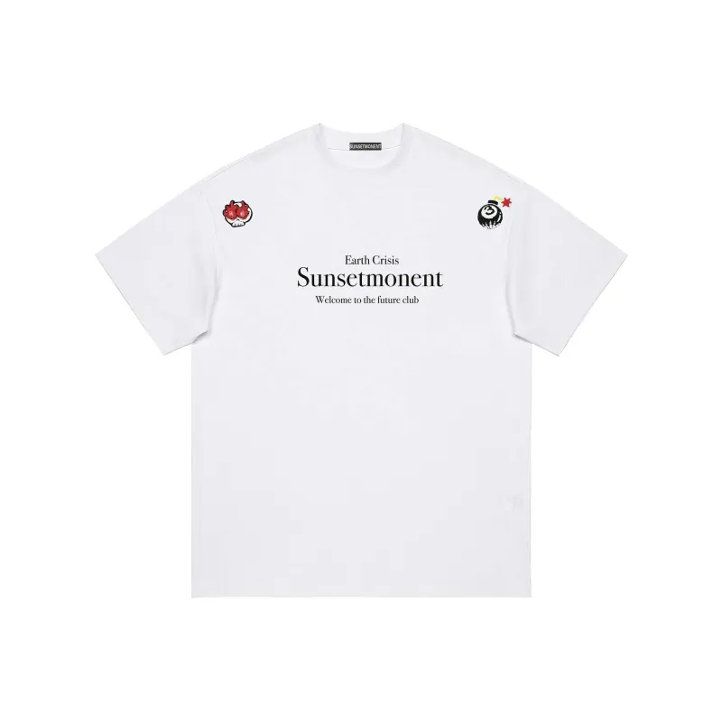 SUNSETMONENT Short Sleeved T Shirts Unisex-5