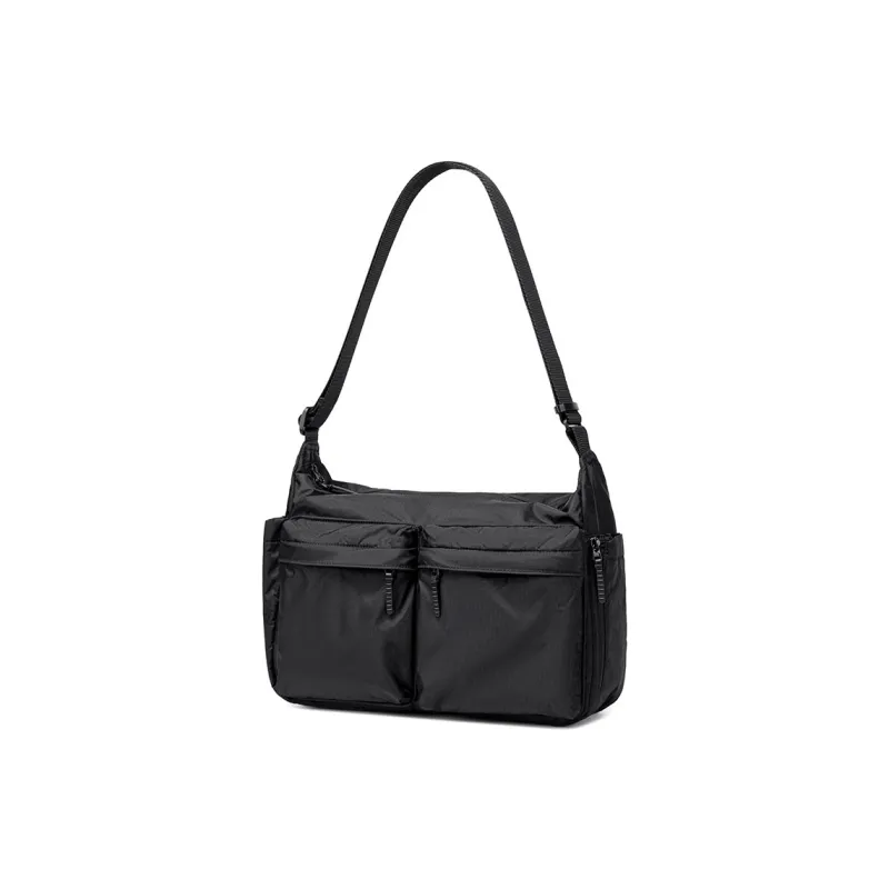 BJIAX Nylon Crossbody Bag, Shoulder Bag Men's Black-3