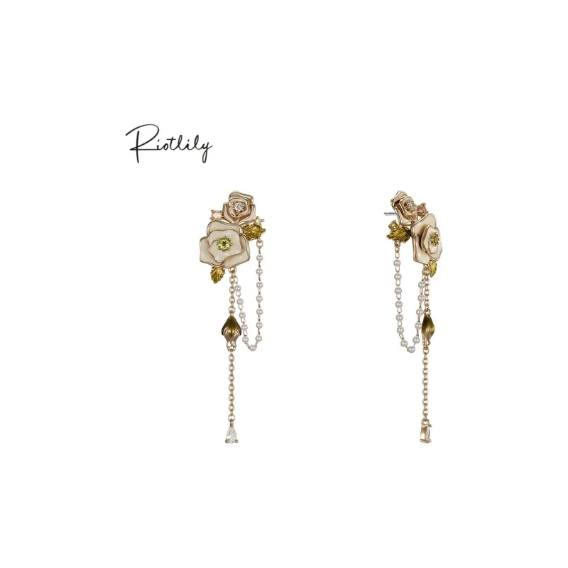 RiotLILY Faux Pearl Earrings Women's-2