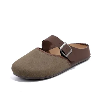 JOHLIN DREAM Abrasion Resistant Closed Toe Slippers Women's