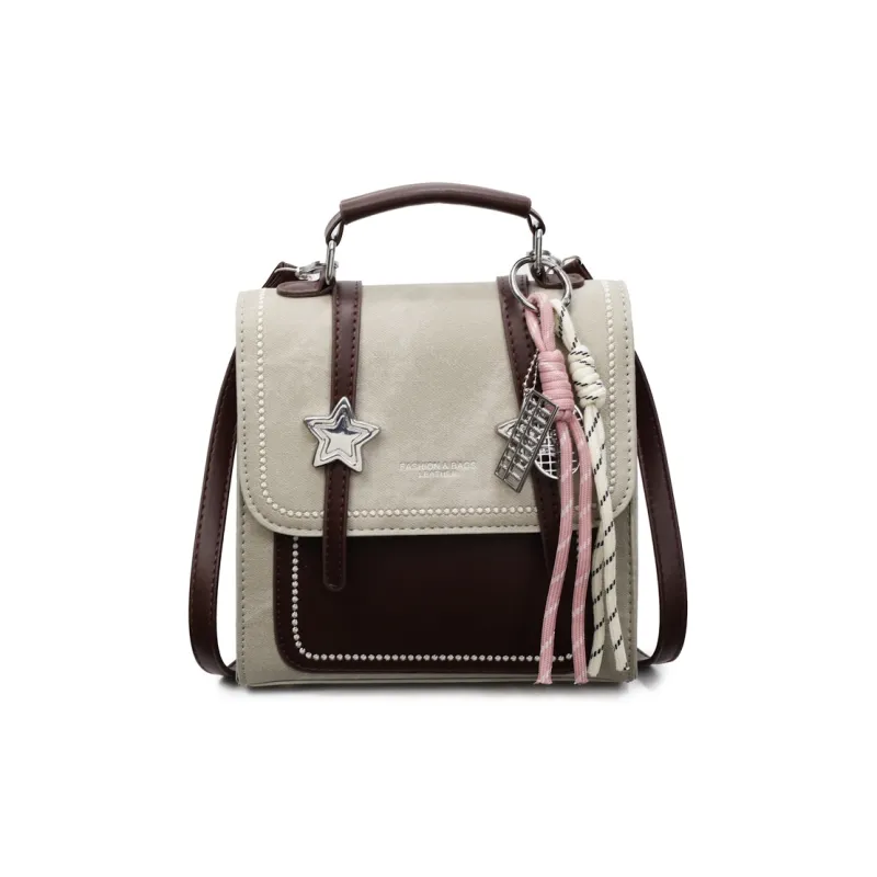 Morellybear PU Backpack Women's Multicolor-7