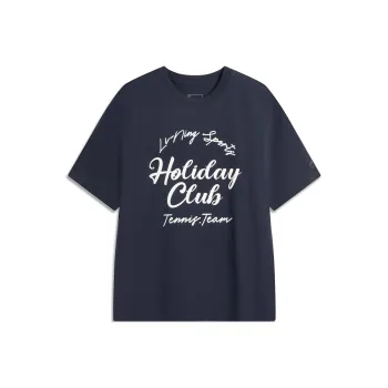 LiNing Sports Life Collection T Shirt Women's Outer Space Blue
