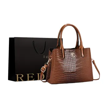 REDOO PU Handbag Regular Women's Earth Yellow/Khaki/Blue/Black/Maroon/Coffee/Gray