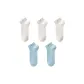 5-Pack[3 Ecru, 2 Light Blue]