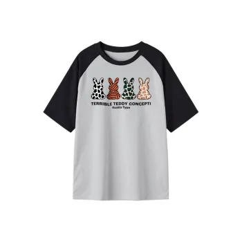 FAIRWHALE Raglan Sleeve T Shirt Women's