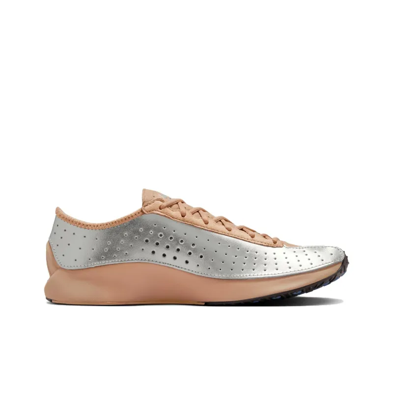 Nike Air Superfly Anti Slip Wear Resistant Low Top Casual Shoes Women's Silver-1