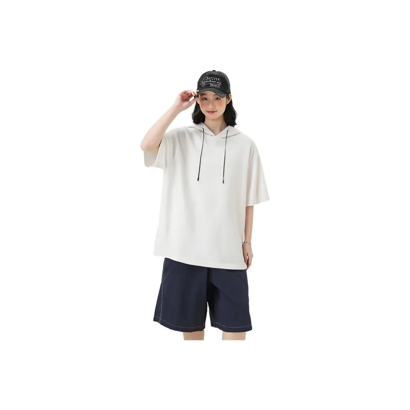 Caramella Drop Shoulder Sleeve T Shirt Women's-15