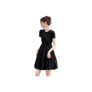Mo Han Yi Mei Short Sleeved Dress Women's