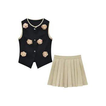 ABCMININ Two Piece Skirt Sets Women's
