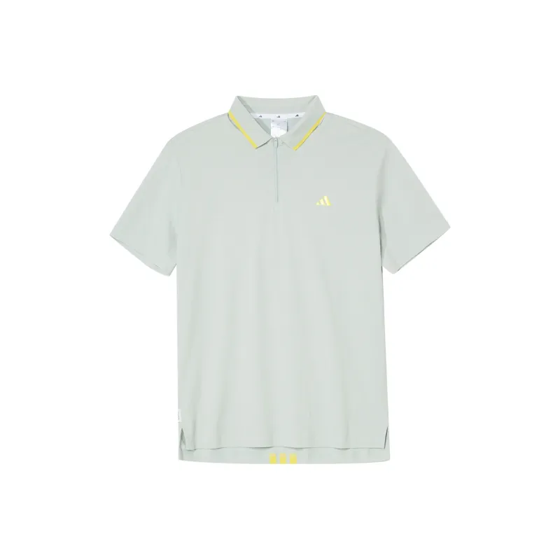 Adidas Polo Shirt Men's Light Green-0