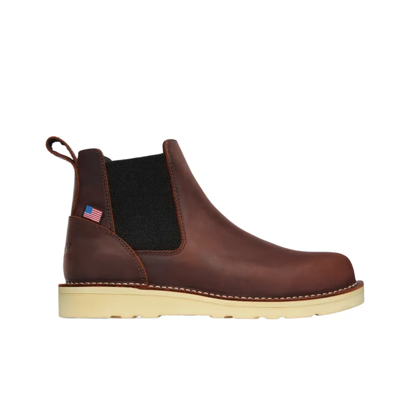 Danner Bull Run Chelsea Boots Men's Dark Brown-1