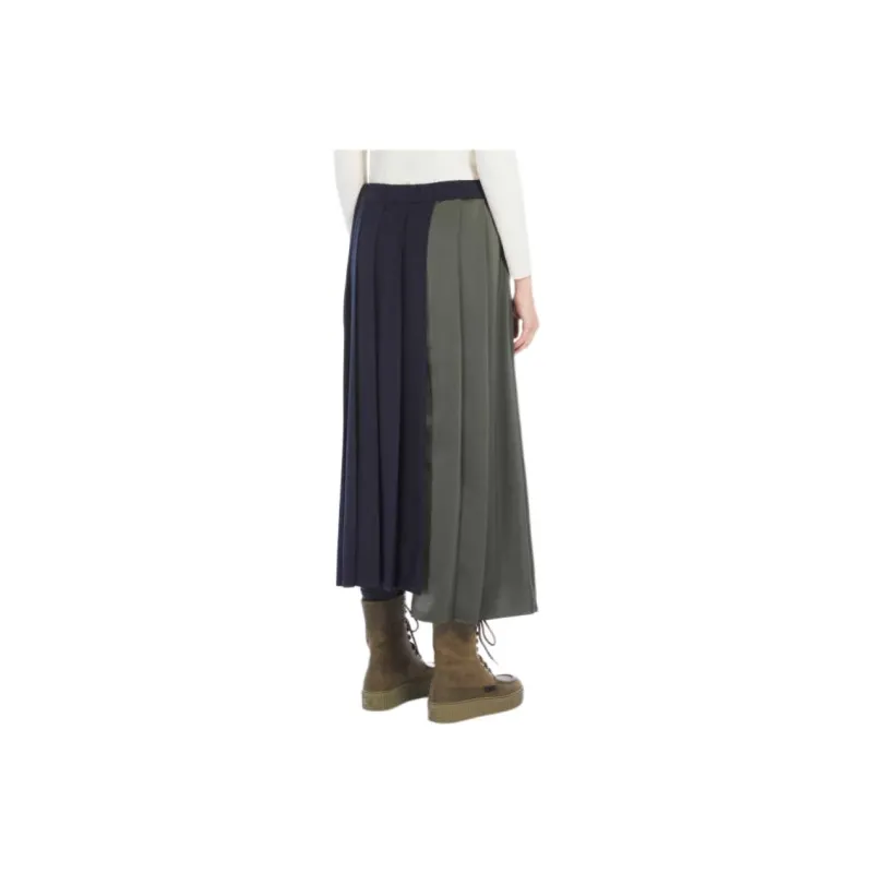 WEEKEND MaxMara Managua Asymmetric Pleated Skirt-2