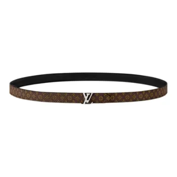 LOUIS VUITTON Mini Lv 15mm Reversible Belt