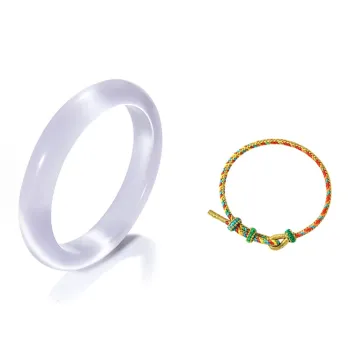 The Years Are Quiet Hand Woven Cord Bangles Unisex