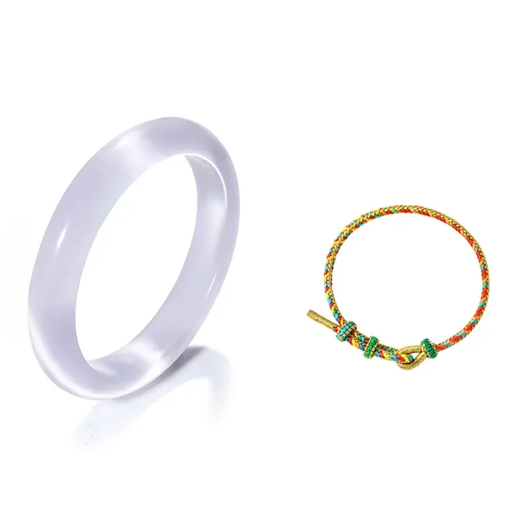The Years Are Quiet Hand Woven Cord Bangles Unisex-0