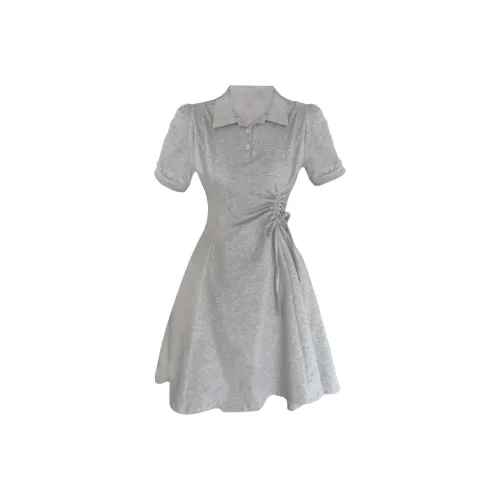 Mu Xiao Xin Short Sleeved Dress Women's