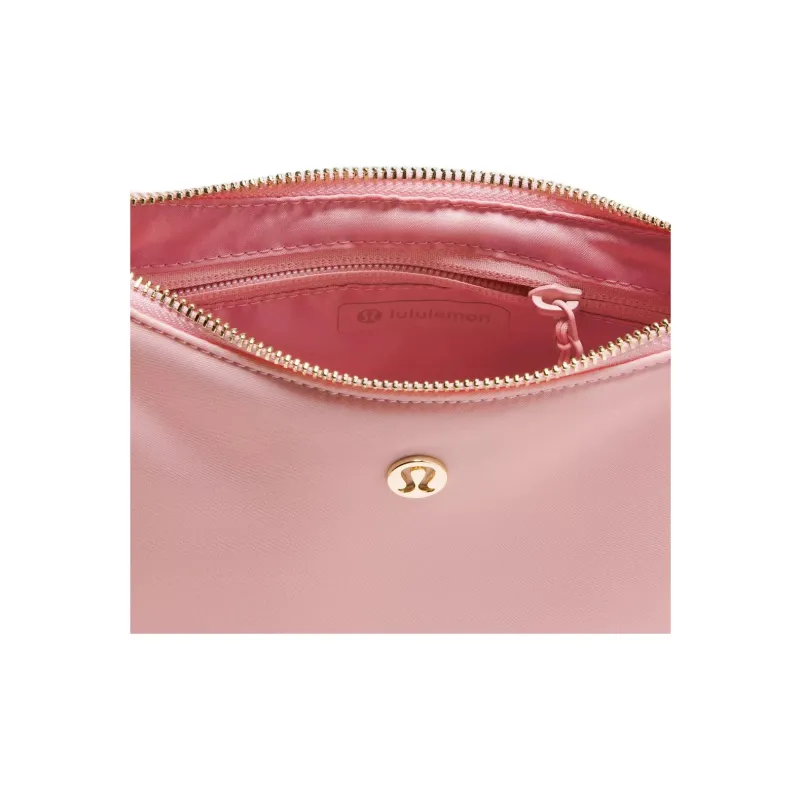 Lululemon Recycled Nylon Crossbody Bag, Shoulder Bag Regular Women's Pink-2
