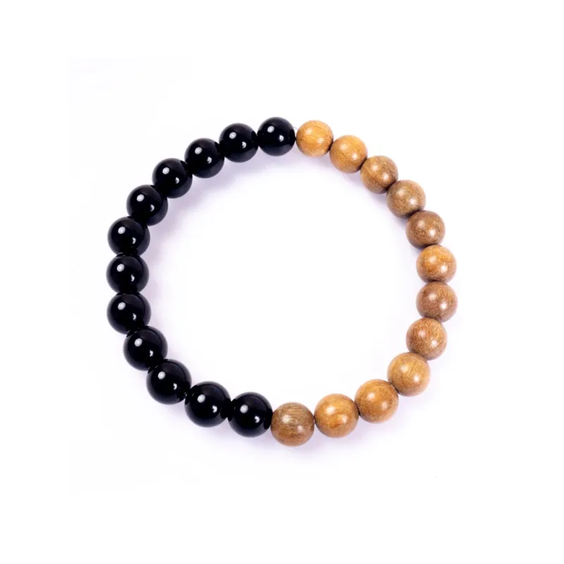 ZHOUDIWANG Green Sandalwood Bracelets Unisex-6