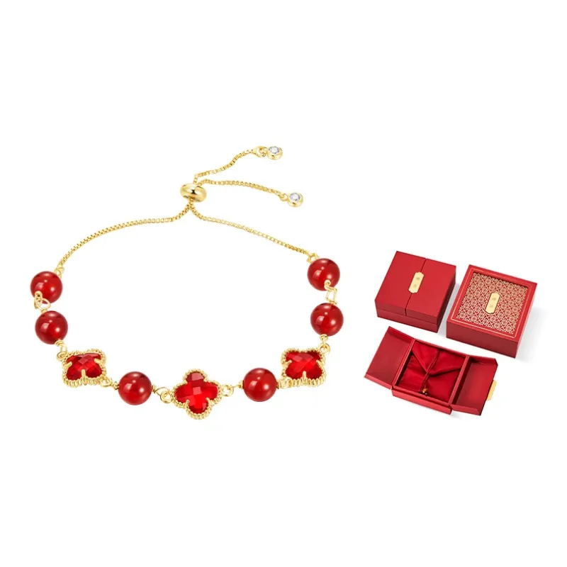Mom's Gift Agate Jade Bracelets Women's-2