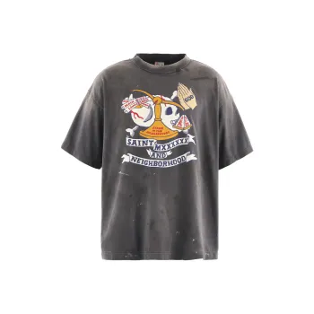 SAINT Mxxxxx x NEIGHBORHOOD SS25 T Shirt Unisex