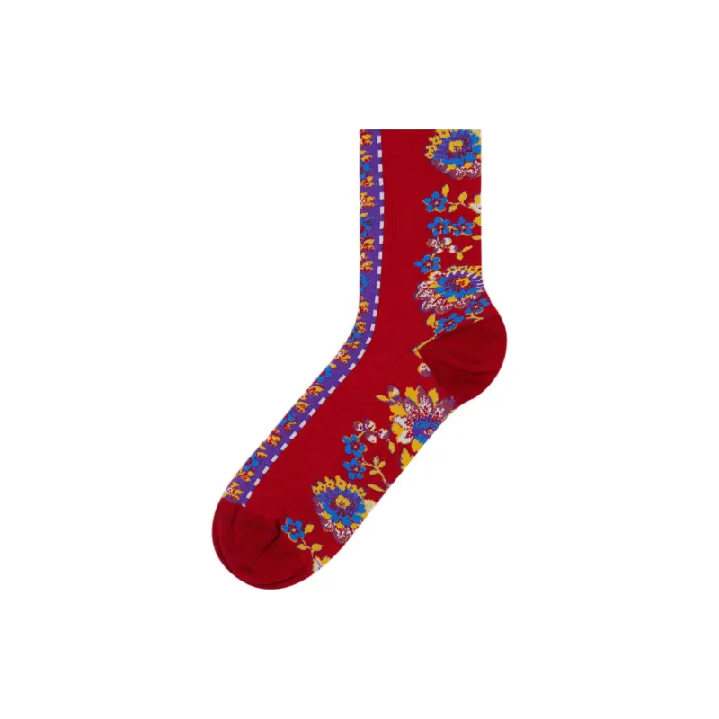 Vivienne Westwood Mid Calf Socks Women's 1 Pack Red-2