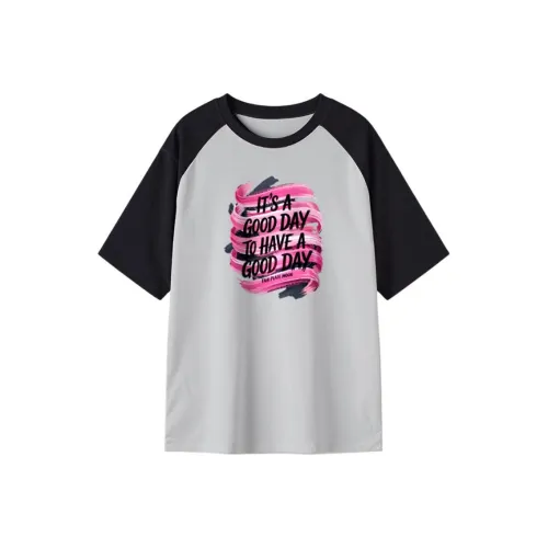FAIRWHALE Drop Shoulder Sleeve T Shirt Women's