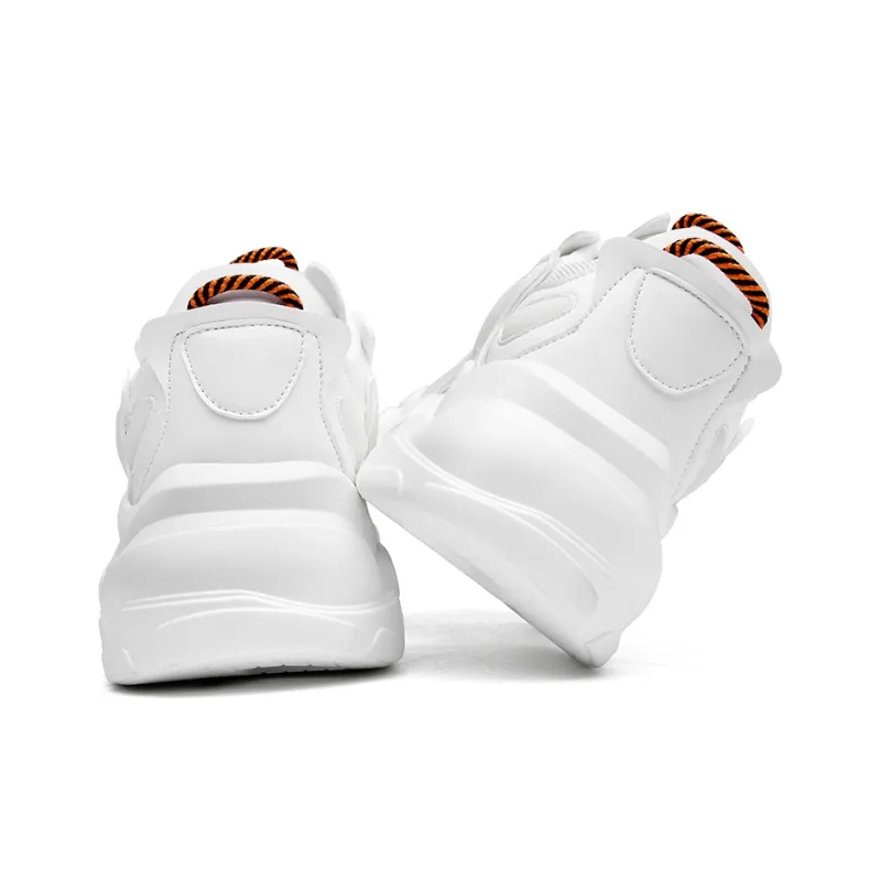 AMICNIEGD Anti Slip Wear Resistant Low Top Chunky Sneakers Unisex-3