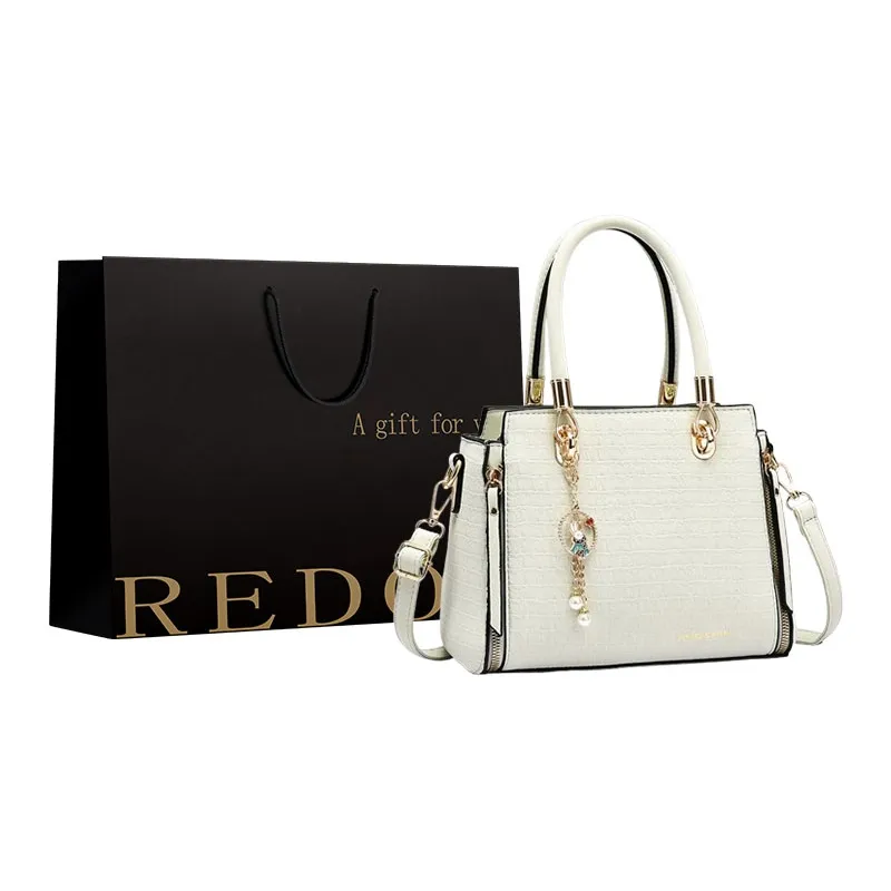 REDOO PU Shoulder Bag, Crossbody Bag, Handbag Women's Multicolor-8