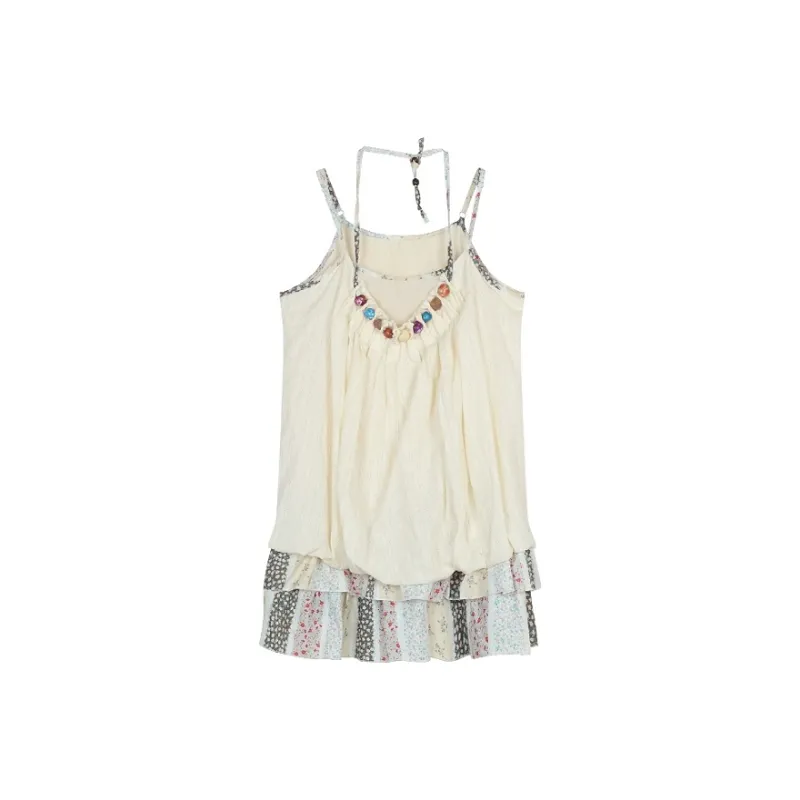 KYKW Slip Dresses Women's Apricot-0