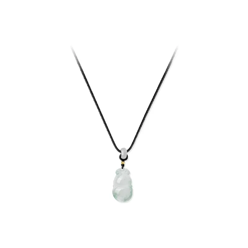 JUICY GRAPE African Emerald Jade Necklaces Unisex-0