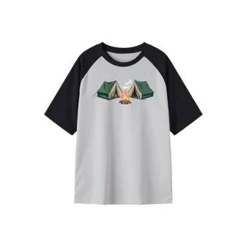 FAIRWHALE Raglan Sleeve T Shirt Women's