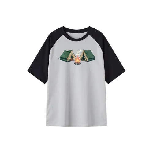 FAIRWHALE Raglan Sleeve T Shirt Women's