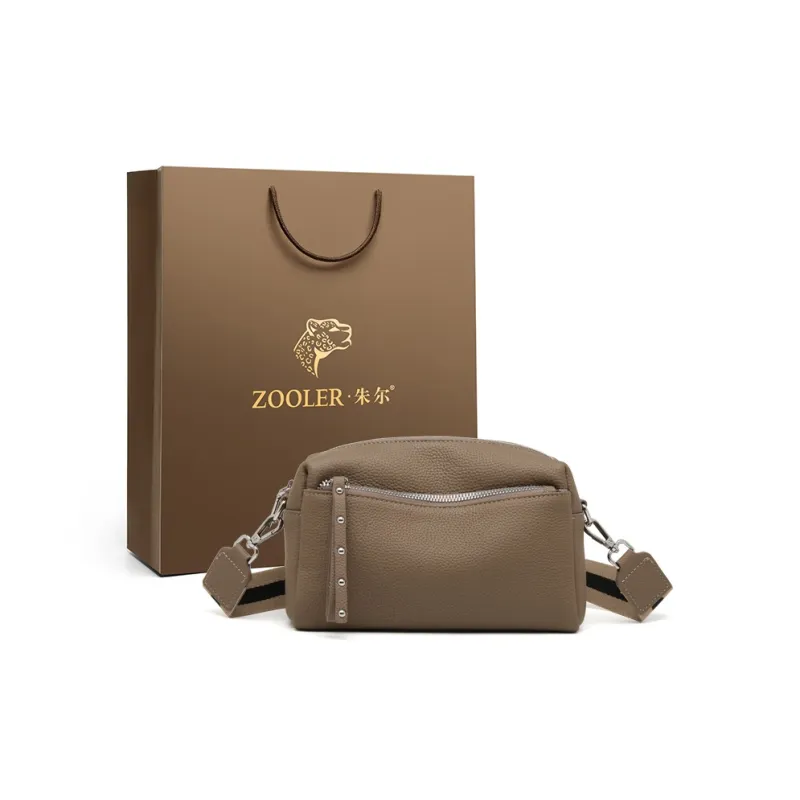 ZOOLER Cow Leather Shoulder Bag Regular Women's Multicolor-5