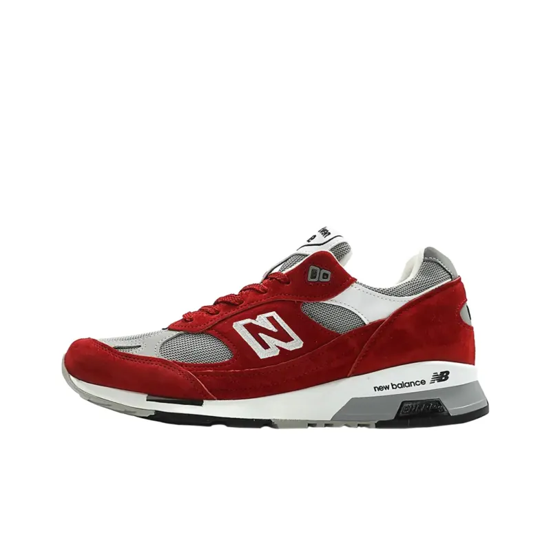 New Balance NB 991 Low Top Running Shoes Men's Red-0